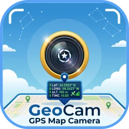 GeoCam-GPS Map Camera 图标